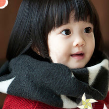 Vogue Kids Child Boy Girl Warm Stars Print Snood Scarves Shawl Neckerchief 2-7Year  J4U66
