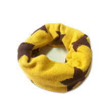 Vogue Kids Child Boy Girl Warm Stars Print Snood Scarves Shawl Neckerchief 2-7Year  J4U66