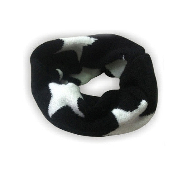 Vogue Kids Child Boy Girl Warm Stars Print Snood Scarves Shawl Neckerchief 2-7Year  J4U66