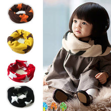 Vogue Kids Child Boy Girl Warm Stars Print Snood Scarves Shawl Neckerchief 2-7Year  J4U66