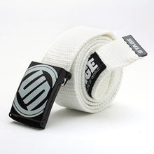 Waist Belt Men Women Casual Smooth Buckle Canvas Waistband Unisex Strap Belt J4U66