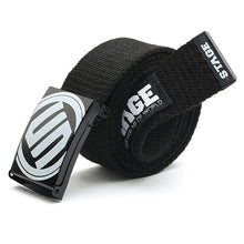 Waist Belt Men Women Casual Smooth Buckle Canvas Waistband Unisex Strap Belt J4U66