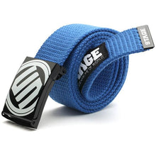 Waist Belt Men Women Casual Smooth Buckle Canvas Waistband Unisex Strap Belt J4U66