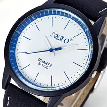 Watches Men Luxury Brand Leather Strap Men Sport Waterpoof Wristwatches ClockQuartz 8 Colors Watch Relogio Masculino J4U66