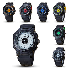 Watches Men Luxury Brand Ssilicone Strap Men Sport Waterpoof Wristwatches ClockQuartz 7 Colors Watch Relogio Masculino J4U66