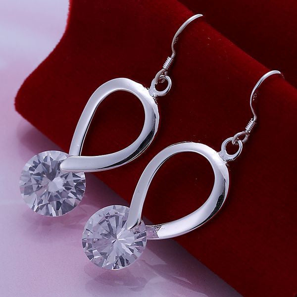 water earings silver plated jewelry earrings for women silver plated earrings smte175 J4U66