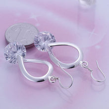 water earings silver plated jewelry earrings for women silver plated earrings smte175 J4U66