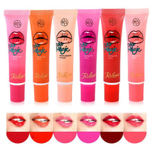 Waterproof 6pcs Tattoo Peel Off Mask Tint Long Lasting Waterproof Lip Gloss Lipstick On  J4U66