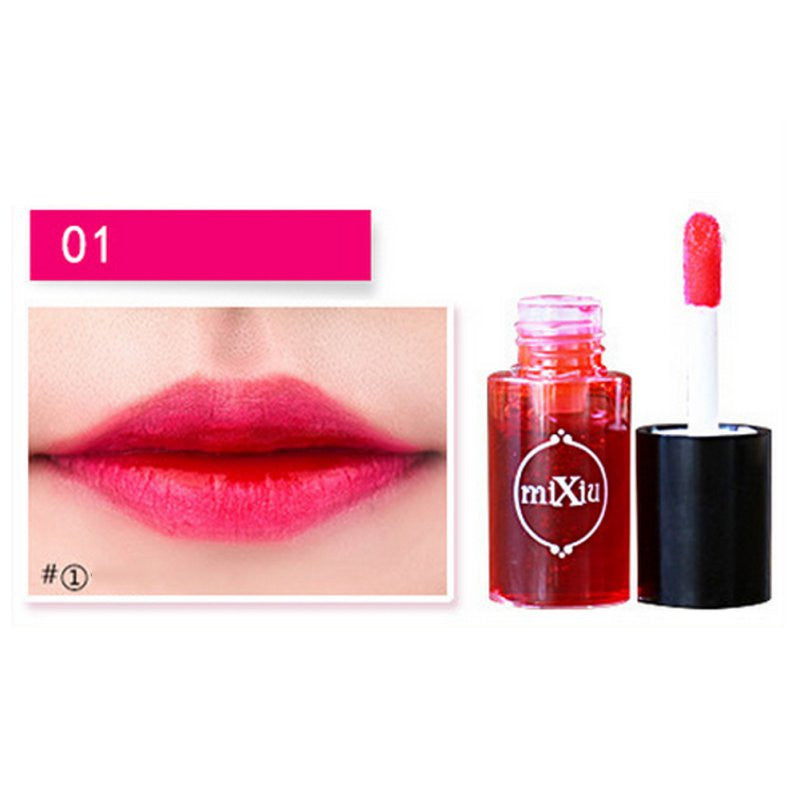 Waterproof Liquid Lip Gloss Tint Dyeing Blusher Lady Brand Makeup Lipstick Lip Color J4U66