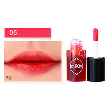 waterproof liquid lip gloss tint dyeing blusher lady makeup lipstick lip color J4U66