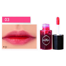 waterproof liquid lip gloss tint dyeing blusher lady makeup lipstick lip color J4U66