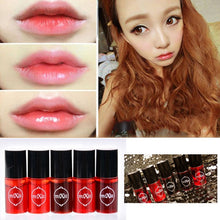 waterproof liquid lip gloss tint dyeing blusher lady makeup lipstick lip color J4U66