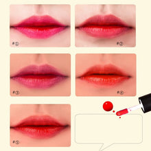 waterproof liquid lip gloss tint dyeing blusher lady makeup lipstick lip color J4U66