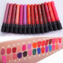 waterproof long lasting liquid lipstick lip gloss makeup beauty matte lip tint pen lipgloss 27 colors maquiagem J4U66