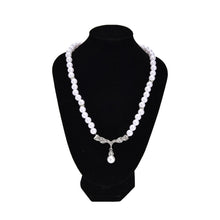 Wedding Bridal Water Drop Crystal Necklace Earrings Set pearl Set SP Earrings Necklaces Jewelry Sets J4U66