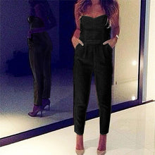 White Black Strapless Jumpsuit Rompers Womens JumpsuitWomen Sexy High Waist Slim Solid Pocket Long Jumpsuits Overalls Pant J4U66