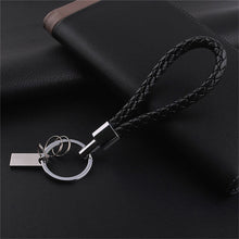 s Men PU Leather Key Chain Ring Keyfob Car Keyring Keychain Gift For Men J4U66