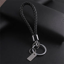 s Men PU Leather Key Chain Ring Keyfob Car Keyring Keychain Gift For Men J4U66
