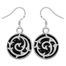 silver plated earing vortex earring silver plated earrings smte0 J4U66