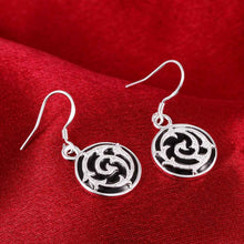 silver plated earing vortex earring silver plated earrings smte0 J4U66