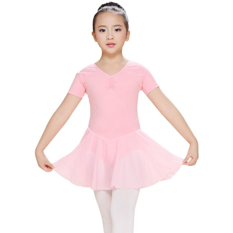 WholePrice Girl Kid Skirt Ballet Leotard Tutu Dress Toddler Skating Dancewear 3-12 Years J4U66