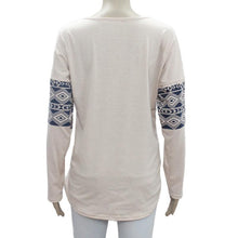 Fashion Women Long Sleeve Loose Elk Deer Printing Splice Long Sleeve Tops Pullover Shirt  J4U66
