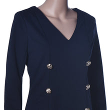 Dress Women Plus Size Fashion Lady Warm Long Sleeves Botton Slim Uniforms Elegant BodyCon Dresses  J4U66