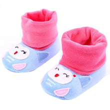 fall cute baby boots boys girls kid indoor fleece crib shoes J4U66