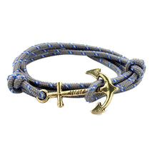 Bracelet With Gold Anchor Hook Bracelet for Men Wristband Hand Cuff Bracelets Women Men Anchor Bracelet J4U66