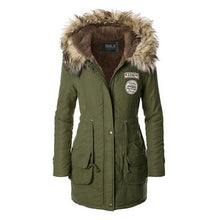 Jacket Women Hooded Slim Long Parka Coat Outwear Warm Coat Wear 8 Colors J4U66
