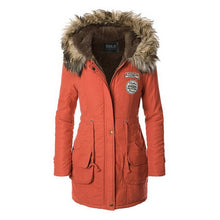 Jacket Women Hooded Slim Long Parka Coat Outwear Warm Coat Wear 8 Colors J4U66