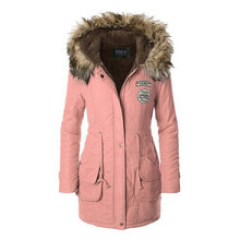 Jacket Women Hooded Slim Long Parka Coat Outwear Warm Coat Wear 8 Colors J4U66