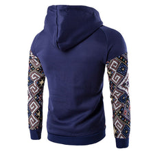 Men Jacket Men Cotton Retro Long Sleeve Hoodie Hooded Sweatshirt Tops Jacket Coat Outwear ClothingPlus Size J4U66