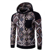 Men Jacket Men Cotton Retro Long Sleeve Hoodie Hooded Sweatshirt Tops Jacket Coat Outwear ClothingPlus Size J4U66