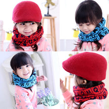 Scarf Kid Girls Snood Scarf Neckerchief Wool Knit Warmer Children Snow Scarves J4U66