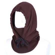 Warm Outdoor Thicker Fleece Cold Wind Protection Face Mask Scarf Hat Snowboard Hood Wind Cap Bike Thermal Balaclavas J4U66