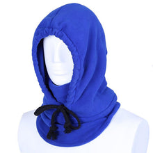 Warm Outdoor Thicker Fleece Cold Wind Protection Face Mask Scarf Hat Snowboard Hood Wind Cap Bike Thermal Balaclavas J4U66