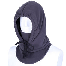 Warm Outdoor Thicker Fleece Cold Wind Protection Face Mask Scarf Hat Snowboard Hood Wind Cap Bike Thermal Balaclavas J4U66