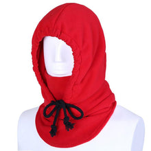 Warm Outdoor Thicker Fleece Cold Wind Protection Face Mask Scarf Hat Snowboard Hood Wind Cap Bike Thermal Balaclavas J4U66