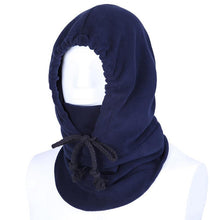 Warm Outdoor Thicker Fleece Cold Wind Protection Face Mask Scarf Hat Snowboard Hood Wind Cap Bike Thermal Balaclavas J4U66
