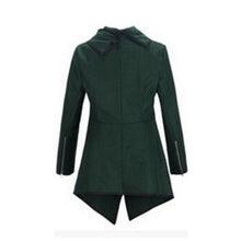 Women's Zipper Wool Coat Long Jacket Windbreaker Parka Outwear New  J4U66
