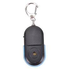 Wireless Anti-Lost Alarm Key Finder Locator Keychain Whistle Sound LED Light J4U66