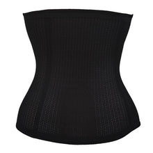 Women 28CM Breathable Waist Tummy Girdle Belt Body Shaper Trainer Control Corset Black Beige J4U66