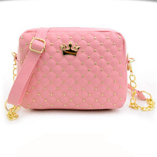 Women Bag Fashion Women Messenger Bags Rivet Chain Shoulder Bag PU Leather Crossbody J4U66