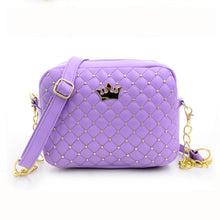 Women Bag Fashion Women Messenger Bags Rivet Chain Shoulder Bag PU Leather Crossbody J4U66
