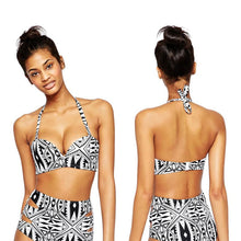 Women Bandage Bra Set Swimsuit Bathing Push-up Padded Bra Bikini Swimwear S-XL LE4 J4U66