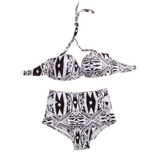 Women Bandage Bra Set Swimsuit Bathing Push-up Padded Bra Bikini Swimwear S-XL LE4 J4U66