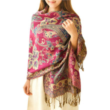 Women Bauhinia Flower Shawl Womens Ponchos Shawls And Scarves Women Ponchos And Capes Blanket Scarf Foulard J4U66