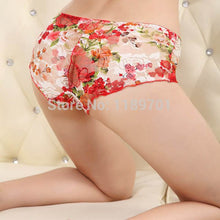Women Bikini Bottom Brief Pants Boyshorts Briefs Floral Lace Underwear J4U66