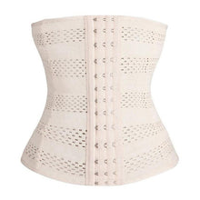 Women Body Shaper Latex Rubber Waist Trainer Cincher Underbust Corset Shapewear J4U66